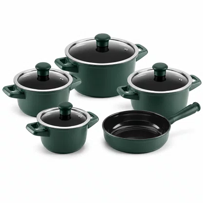Jogo de Panelas de Cerâmica 5 Peças Duo Smart Matte Ceraflame