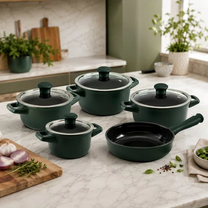 Jogo de Panelas de Cerâmica 5 Peças Duo Smart Matte Ceraflame