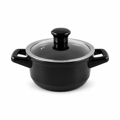 Jogo de Panelas de Cerâmica 5 Peças Duo Smart Preto Ceraflame