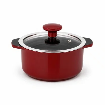 Jogo de Panelas de Cerâmica 5 Peças Slim Marsala Ceraflame