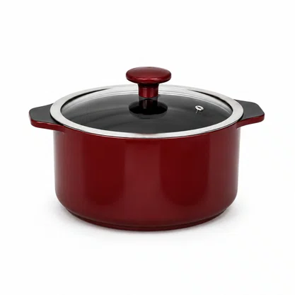 Jogo de Panelas de Cerâmica 5 Peças Slim Marsala Ceraflame