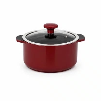 Jogo de Panelas de Cerâmica 5 Peças Slim Marsala Ceraflame