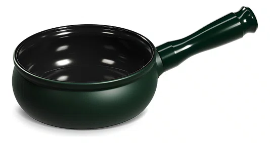 Jogo De Panelas De Cozinha Ceraflame New Premiere Com 5 Peças De Cerâmica Verde-escuro