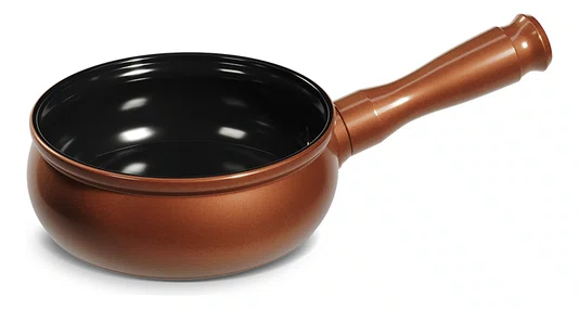 Jogo De Panelas De Cozinha Ceraflame New Premiere New Premiere Joy J644949 Com 5 Peças De Cerâmica Cobre