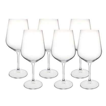 Jogo Taças para Água em Cristal Ecológico 6 Peças 580ml 58151