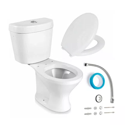 Kit Bacia com Caixa Acoplada Infantil CBINF00 Icasa