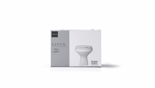 Kit Bacia Convencional Aspen Branco Deca KP.75.17