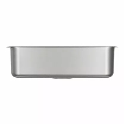 Kit Cuba Inox de Embutir 70x40 Dora Escovada + Válvula + Cesto + Dosador Tramontina