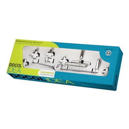 Kit de Acessórios Idea Docol 5 Peças