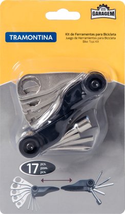 Kit de Ferramentas para Bicicleta Tramontina 17 Peças 43134101