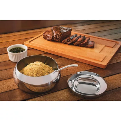 Kit para Farinha Tramontina Service em Aço Inox 2 Peças