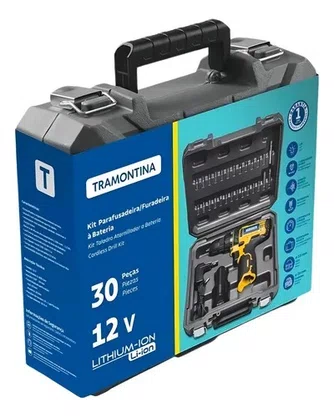 Kit Parafusadeira 42382/230 12v 30 Peças C/maleta 942382/230