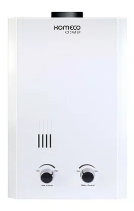 Komeco Slim Ko 07m Bp A Gás Branco Aquecedor Glp