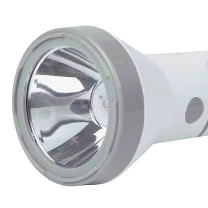 Lanterna Recarregável Branca Mor 140 Lumens  9186