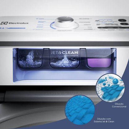 Lavadora de Roupas Essential Care com Cesto Inox Electrolux 14kg LED14