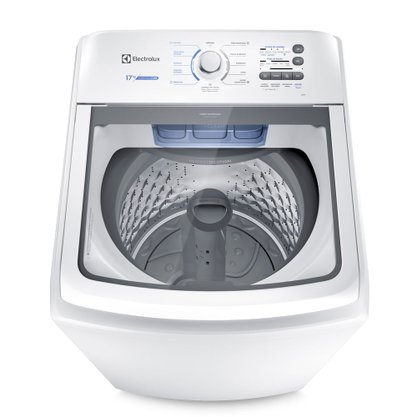 Lavadora de Roupas Essential Care com Cesto Inox Electrolux 17kg LED17