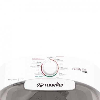 Lavadora de Roupas Family Lite 10 kg Branca Mueller