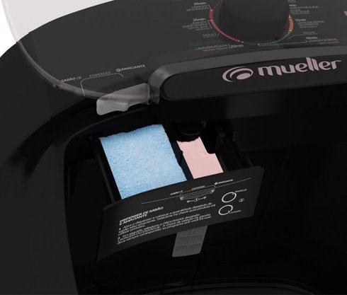 Lavadora de Roupas Family Lite 10 kg Preta Mueller