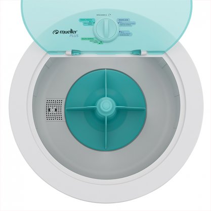 Lavadora de Roupas Semiautomática Plus Branca 4.5kg Mueller