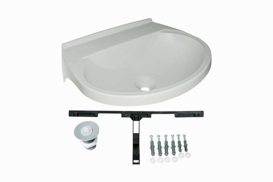 Lavatório Plástico Branco Astra LV3