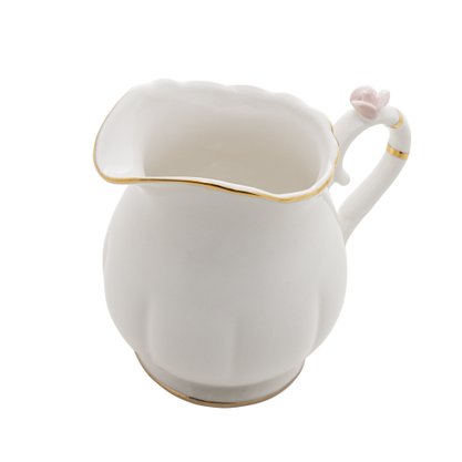 Leiteira Porcelana Flower Wolff 230ml 17788