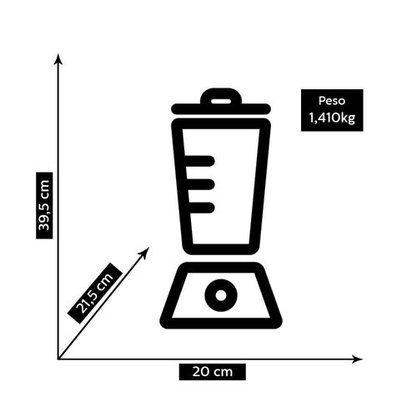 Liquidificador Blender com Filtro Walita 600W RI2112/90