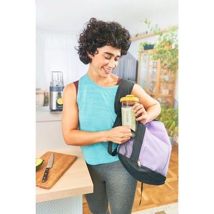 Mini Liquidificador Processador Black Decker 2x1 Portátil Cor Inox