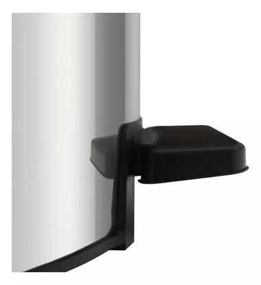 Lixeira Aço Inox 5 Litros Tramontina Loop Cor Prateado