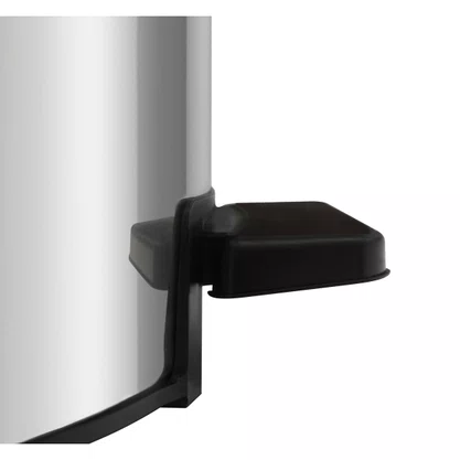 Lixeira Aço Inox Com Pedal Loop 12 Litros Tramontina