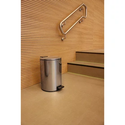 Lixeira Aço Inox Com Pedal Loop 12 Litros Tramontina