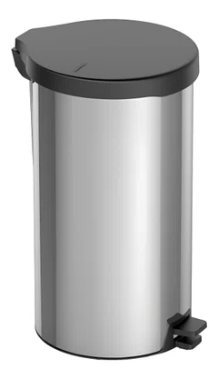 Lixeira Inox Com Pedal New Tramontina Acabamento Polido 20l