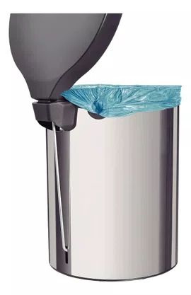 Lixeira Tramontina Inox com Pedal 5L New 94538/705