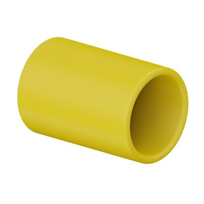 Luva Pressão Flex Mangueira Corrugada Amarela 32mm Tigre