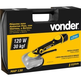 Máquina de Assentar Piso a Bateria Vonder 12V MAP120