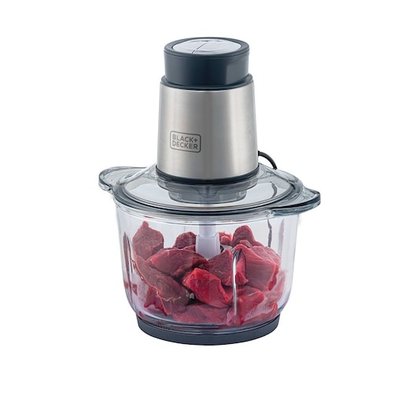 Miniprocessador Copo Vidro Gourmad Gris MP300G-B2 B e Decker