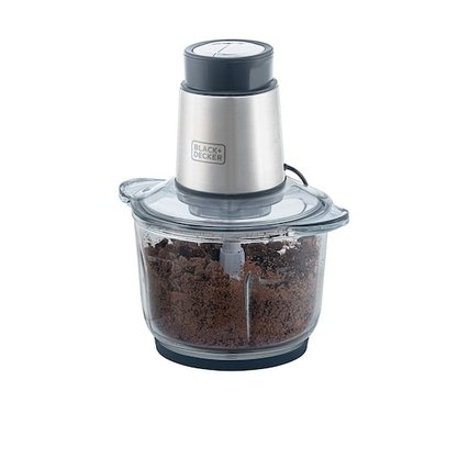 Miniprocessador Copo Vidro Gourmad Gris MP300G-B2 B e Decker