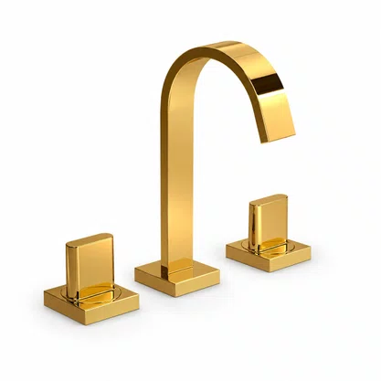 Misturador de Mesa Bica Alta Polo Gold Deca 1877.GL33