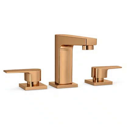 Misturador de Mesa Bica Baixa Level Red Gold Deca 1875.GL26.RD