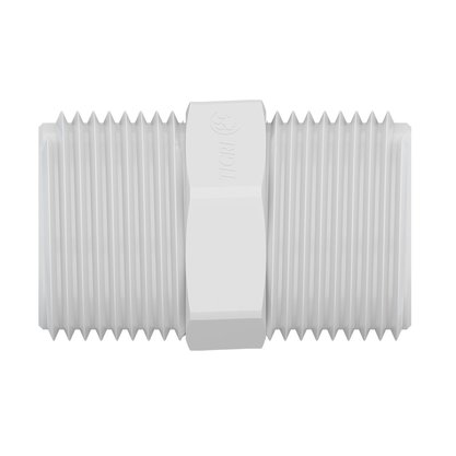 Nípel Com Rosca Branco 3/4' Tigre