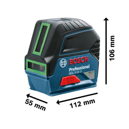 Nível á Laser de Linha com Maleta Bosch GCL 2 - 15 G 0601066J00
