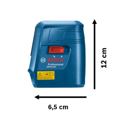 Nível á Laser de Linha com Maleta Bosch GLL 3X 0601063XGO