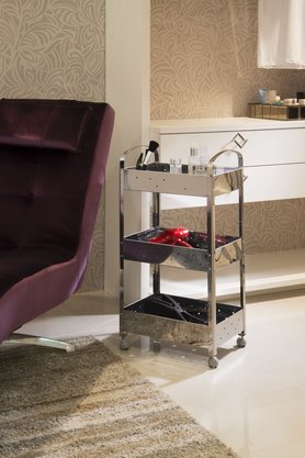 Organizador com Rodízios 3 Prateleiras Suprema Brinox 2098/200
