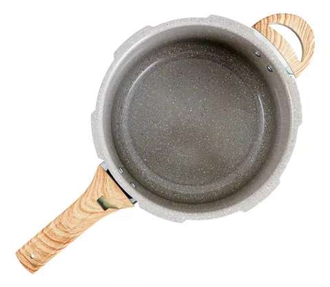 Panela De Pressão Ceramic Life Pressure 4,2l Areia Brinox