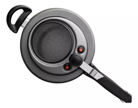 Panela de Pressão 4,5L Grafite com Visor MTA 6002
