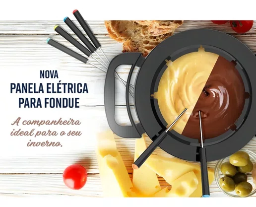 Panela Elétrica Oster Para Fondue, 4 Temperaturas