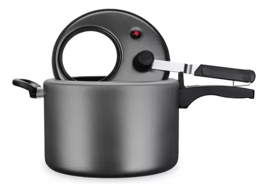 Panela de Pressão 8L Grafite com Visor MTA 6032