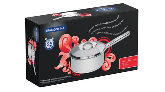 Panela Solar Aço Inox com Fundo Triplo 16 cm 62501/160