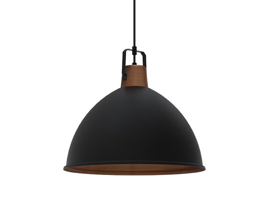 Pendente Factory Preto Fosco Taschibra