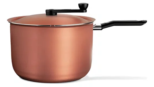 Pipoqueira Ø22 Cm 5,5 L Clove Ø 22 X 15,5 Cm - Cobre Brinox