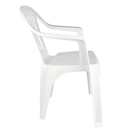 Poltrona Plástica Branca Mor 15151101
